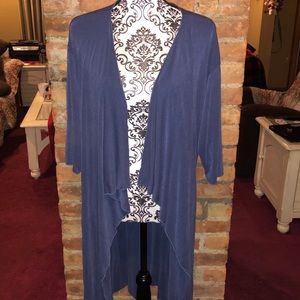 LulaRoe Shirley Pre Owned Blue Size Small